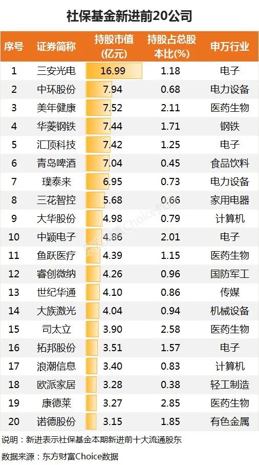 最新社保持倉(cāng)股票,最新社保持倉(cāng)股票，深度解析與未來展望